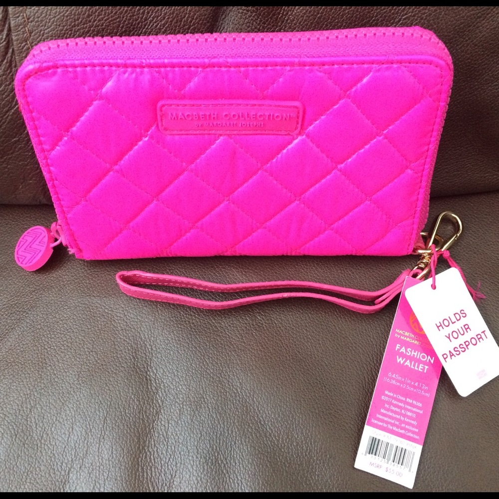 ‘Macbeth Collection’ wallet/wristlet/cell holder